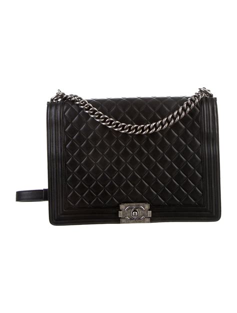 chanel boy bag extra large